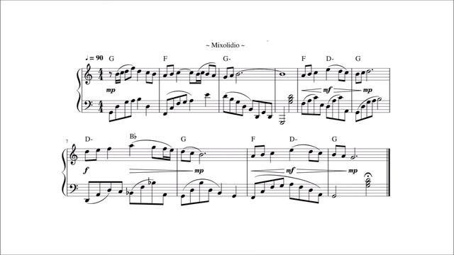 Composition assignment: "De Todos Modos", modes of the major scale смотреть онлайн