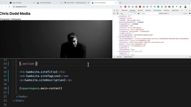 Coding Squarespace Templates with JSON T смотреть онлайн