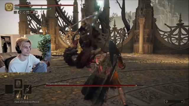 xQc Reacts to Morgott the Omen King Boss Fight - Elden Ring Rage смотреть онлайн