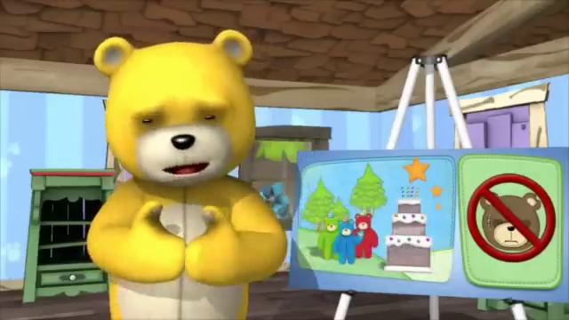 Naughty Bear iPhone surprise video game trailer - iOS смотреть онлайн