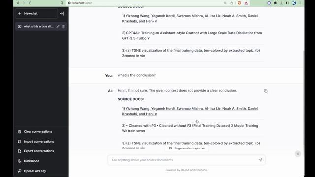 A Custom ChatGPT to query your own documents : DEMO смотреть онлайн
