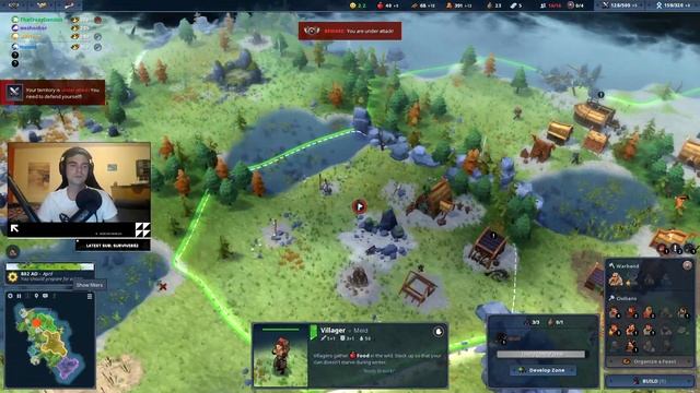 Active Ox Gameplay | Ox clan in 3v3 | Northgard смотреть онлайн