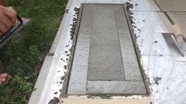 How to make Patio Blocks quick and easy from concrete // DIY смотреть онлайн