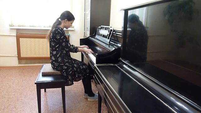 Ф.Лист Юношеский этюд №2; У.Гиллок "Вальс-этюд в романтическом стиле" Захарова Дарья смотреть онлайн