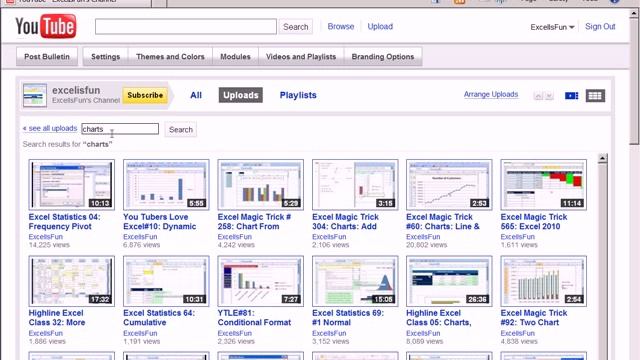 excelisfun Search & Find Excel Videos, Playlists, Download Excel Workbooks смотреть онлайн