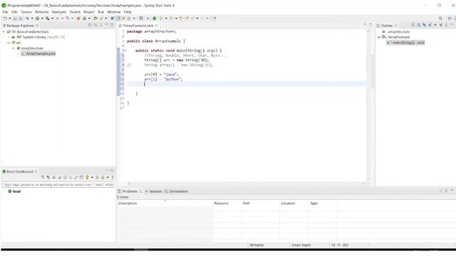 learn core java basics how to create array how to store elements in array how to sort elements arra смотреть онлайн