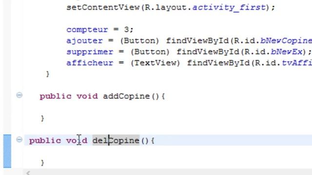DEVELOPPER SOUS ANDROID - 12 - L'attribut onClick смотреть онлайн