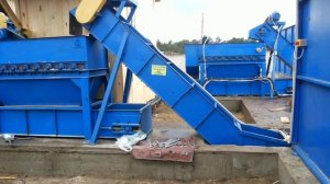 Линия (участок) измельчения и сортировки древесных отходов