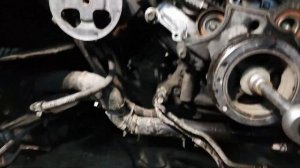 Замена грм 3uz начало!!!