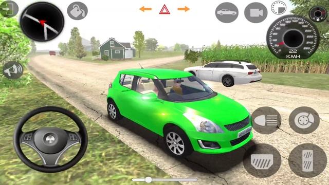 Indian Cars Simulator 3d - Suzuki Swift Driving - Car Game Android Gameplay смотреть онлайн