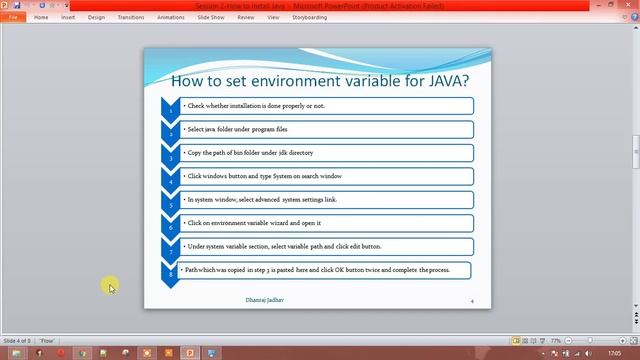 02 | Installing Java JDK | Setting Path Environment Variable for Java in Windows OS(HINDI) смотреть онлайн