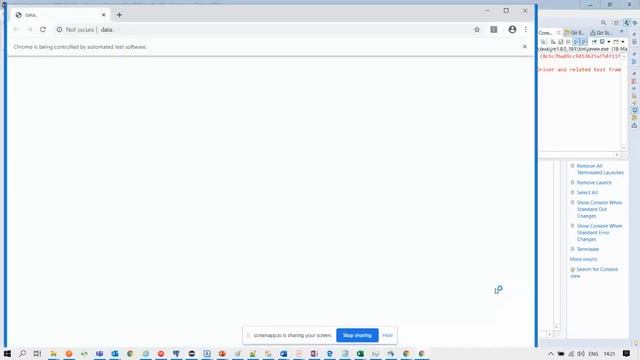 008 | Automation | Launch a website using Chrome WebDriver (selenium with java) смотреть онлайн