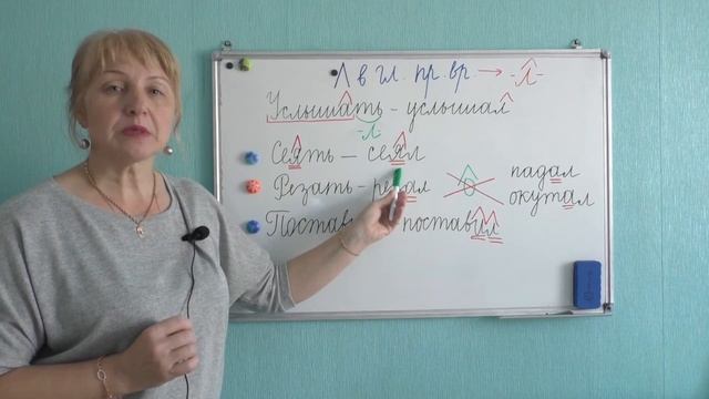 правописание ГЛАСНЫХ СУФФИКСОВ в ГЛАГОЛАХ перед суффиксом ПРОШЕДШЕГО времени -Л- смотреть онлайн