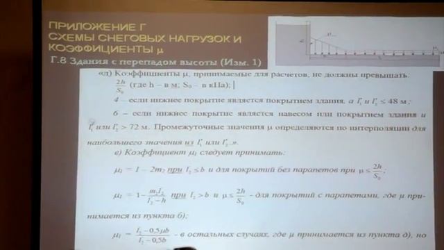 Изменение № 1к СП 20.13330.2011 «СНиП 2.01.07-85* Нагрузки и воздействия» смотреть онлайн