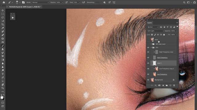 High End Retouch - Skin Retouch - Step By Step ( Photoshop Tutorial ) смотреть онлайн
