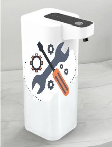 Ремонт дозатора (диспенсера) для мыла.mp4