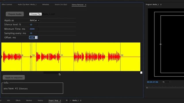 Silence Remover for Premiere Pro Overview смотреть онлайн