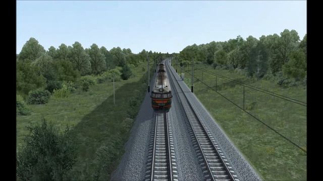 Электричка ЭР1-159 V28.12.17 для Train Simulator 2018