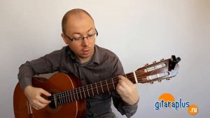 Как брать без баррэ аккорд Gm на гитаре