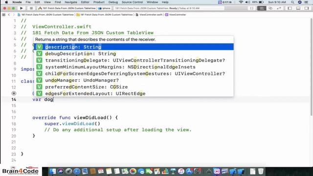 How to Fetch and Parse WebAPI Data with Images into Custom TableView Swift 5 XCode | Hindi | Easy смотреть онлайн