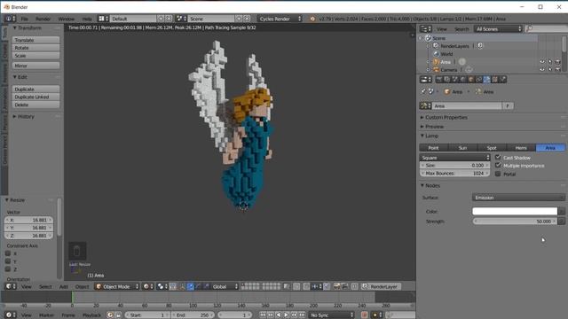 How to Render Minecraft Builds in Blender (2.79) | Basics Tutorial смотреть онлайн