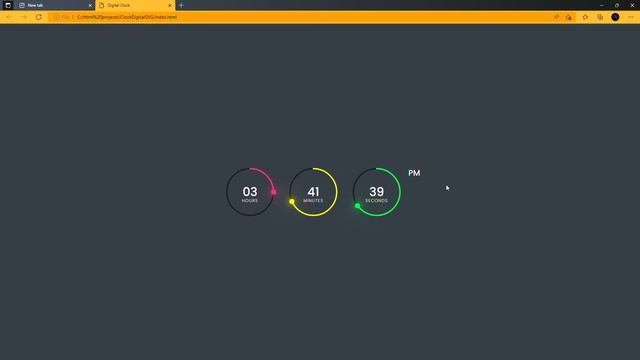 Digital Clock Using Html Css and Java Source Code in Description смотреть онлайн
