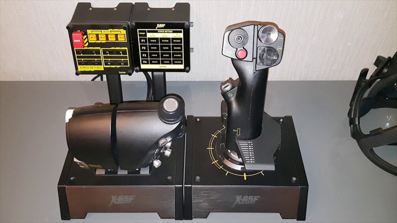 SAITEK X65F Честный обзор редкого джойстика смотреть онлайн