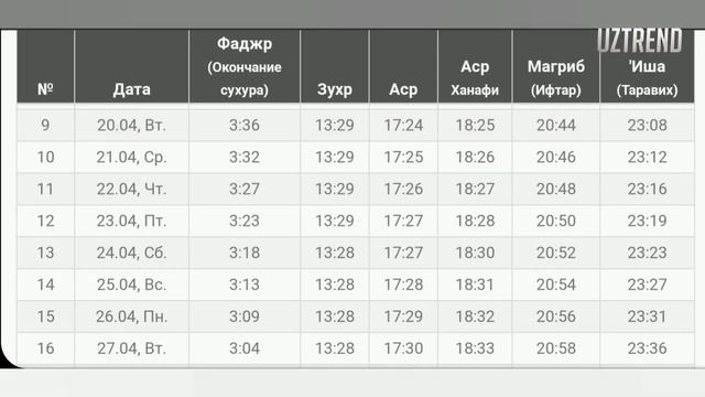 НОВОСИБИРСК РАМАЗОН ТАКВИМИ 2021 // NAVASIBIRSK RAMAZON TAQVIMI 2021 // РАМАДАН НОВОСИБИРСК 2021