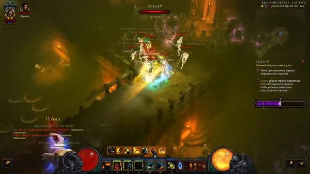 Diablo 3. Season 24. HC. GR100 Barbarian смотреть онлайн