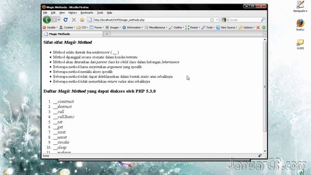 OOP PHP #13: magic methods смотреть онлайн