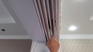 Трехстворчатая каскадная система синхронного открывания.