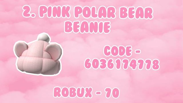 10 Aesthetic Pink ACCESSORIES Codes & Links || ROBLOX смотреть онлайн