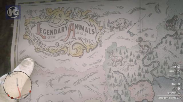 Red Dead Redemption 2 - Legendary Animal Map Made Easy, Plus Locations.