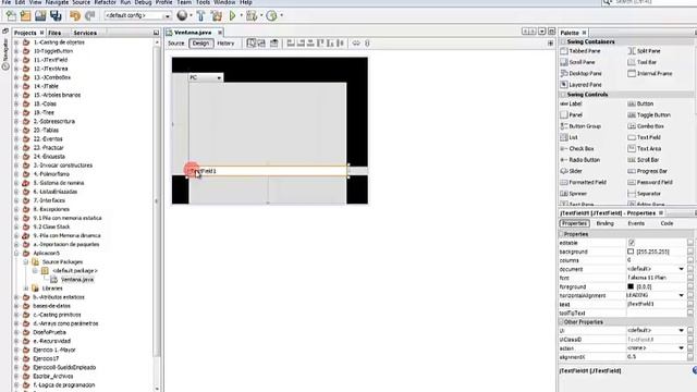 5.- Ejercicio #5 de aplicación gráfica en Java.- JComboBox. смотреть онлайн