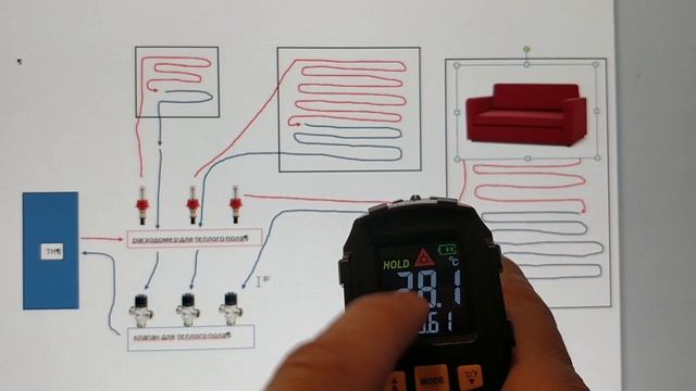 регулировка тёплых полов (с теплоносителем) смотреть онлайн