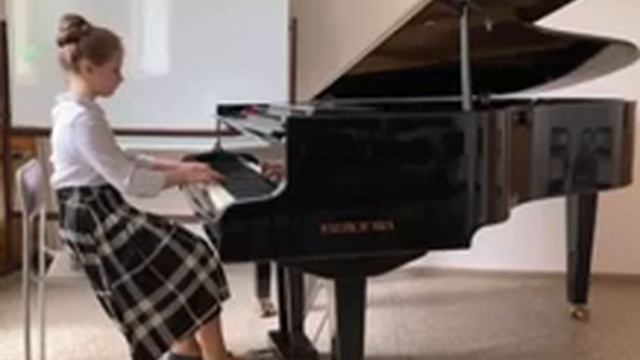 Чайковский - Сладкая грёза исполняет Мареева Глафира смотреть онлайн