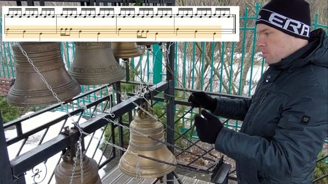 Будничный звон на 3/4 из Ростова Великого.