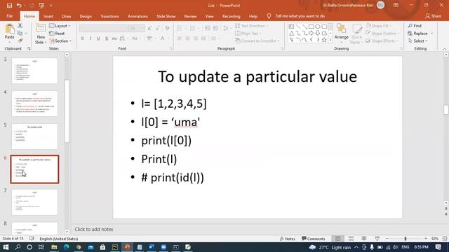 21 Python Programming --- data types (Number, string, List) смотреть онлайн