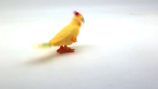 Попугай жёлтый (арт. 0338) смотреть онлайн