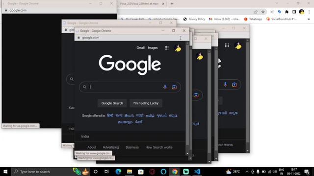 Create crazy Virus using HTML | How to make virus using HTML | HTML Programming | @codemakesrohan смотреть онлайн