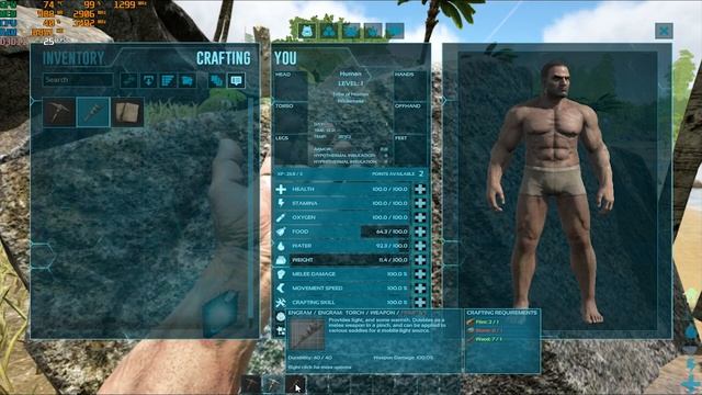 ARK: Survival Evolved Gameplay on | GTX 750 1GB - i5 3470 | смотреть онлайн