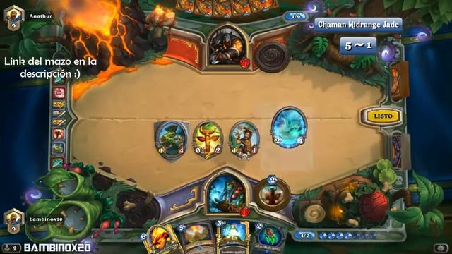 Hearthstone | Julio 2017 | Chaman Midrange Jade #4 | "Así con los totems marea de mana" смотреть онлайн