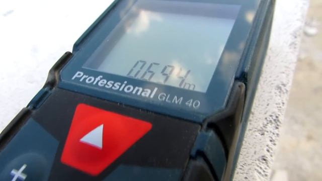 Bosch GLM 40 - разметка окна смотреть онлайн