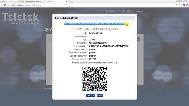 Ajax User Registration