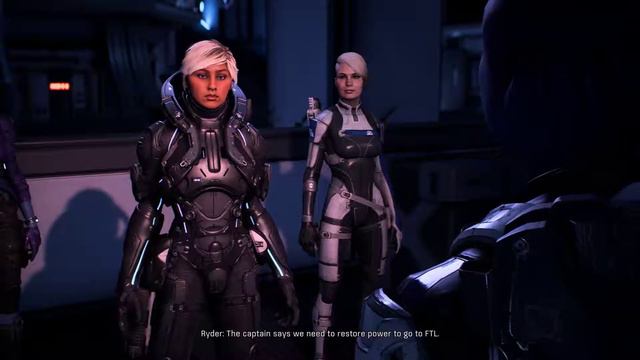Mass Effect Andromeda - Sara Ryder - Part 24 - The Asari Ark Part 1 смотреть онлайн