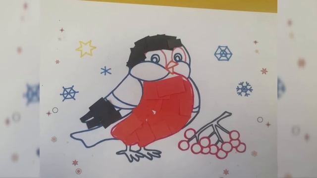 мастер-класс «Зимняя мозаика» смотреть онлайн