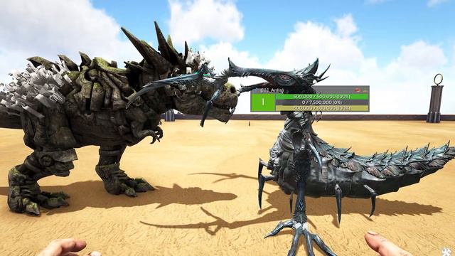 Grina (New Ver) VS Mod Dinosaurs | ARK Mod Battle Ep.443 смотреть онлайн