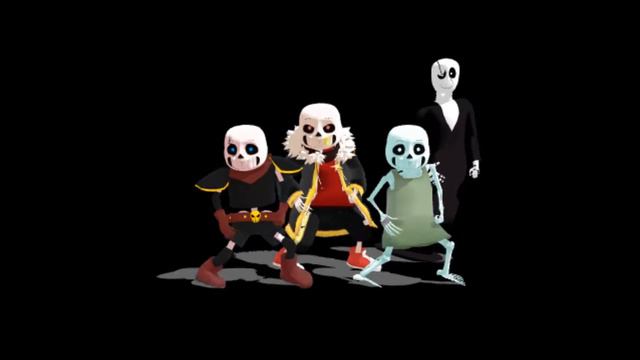 Black and Gold - MMD Undertale смотреть онлайн
