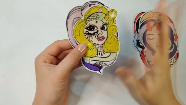 Косплей рисунки в стиле Монстр Хай! Фигурные мини картинки на кольцо смотреть онлайн