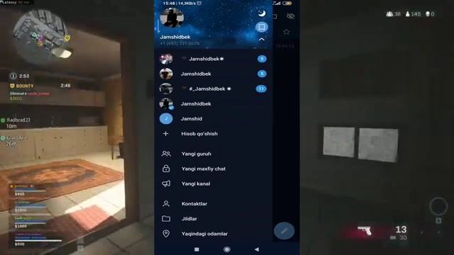 TELEGRAMDA NOMER ANIQLASH // TELEGRAMDA QAYSI GURUPPADA BORLIGINI BILISH //NOMER ANIQLASH смотреть онлайн